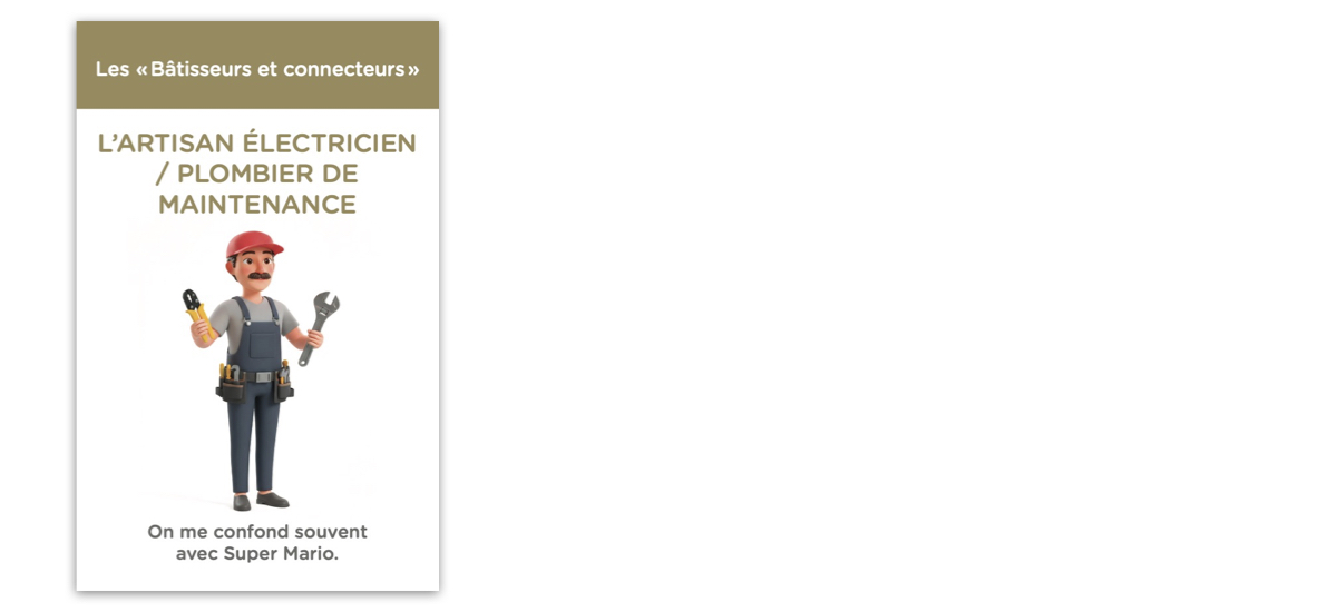Photo de la carte électricien et plmobier
