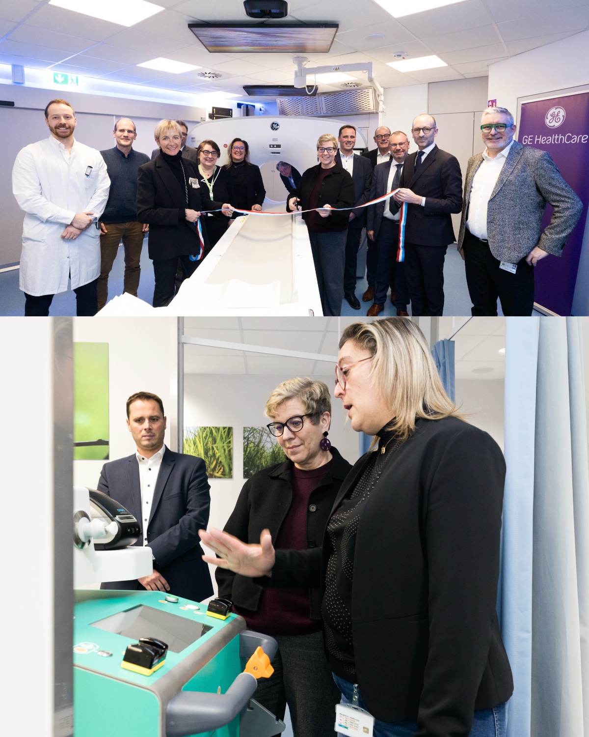 photo inauguration Pet Scan