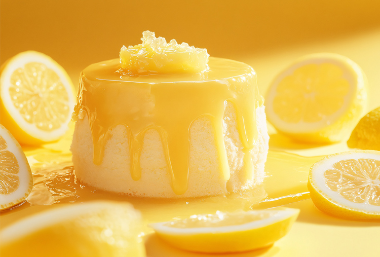 Photo fondant mascarpone et citron