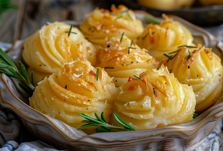 Photo pommes de terre duchesses