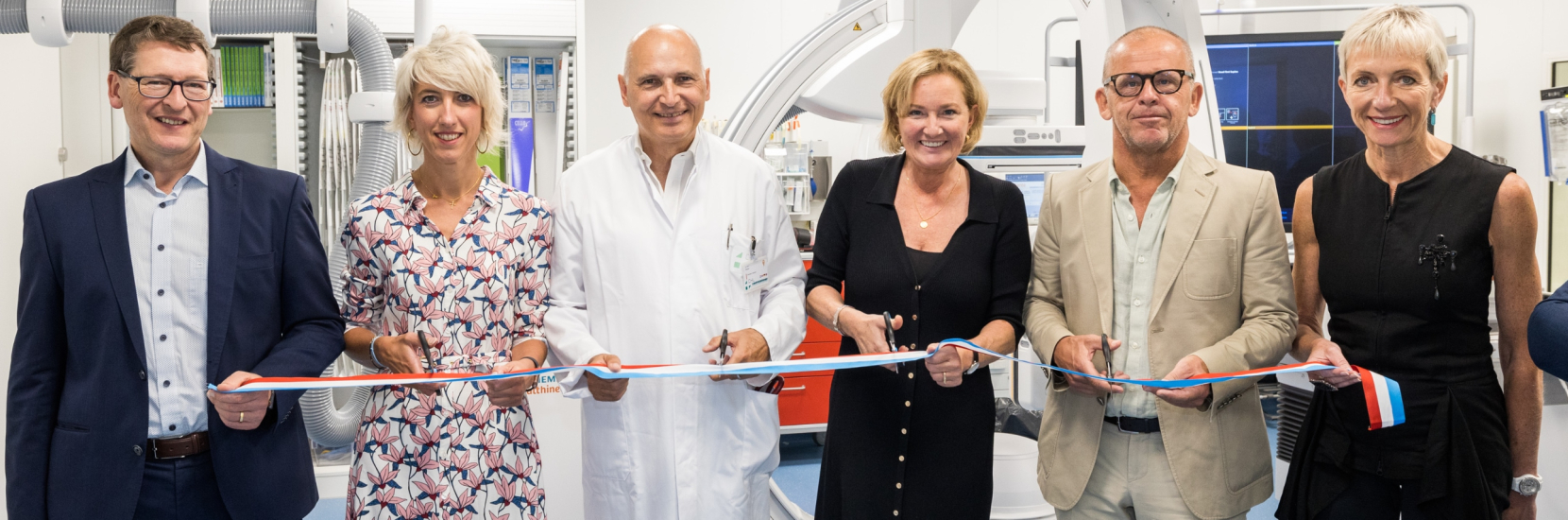 Le CHL est le premier hôpital au Luxembourg à ouvrir une salle d’angiographie BI PLAN 