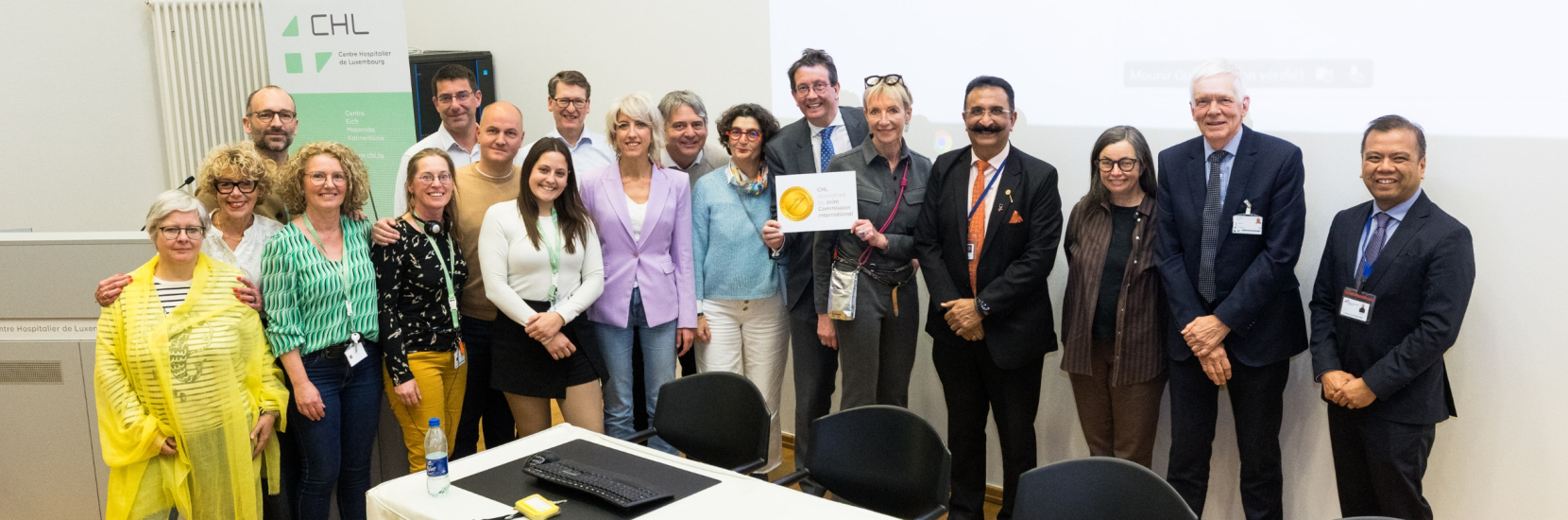 Le CHL, hôpital accrédité par la JOINT COMMISSION INTERNATIONAL (JCI)