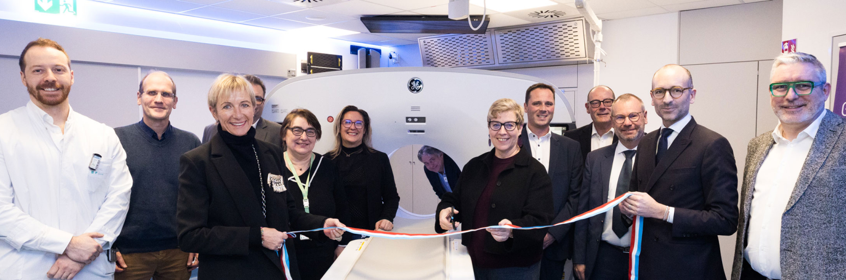 Le CHL inaugure ses deux pet-scanners PET-CT "omni legend" et un laboratoire chaud de pointe